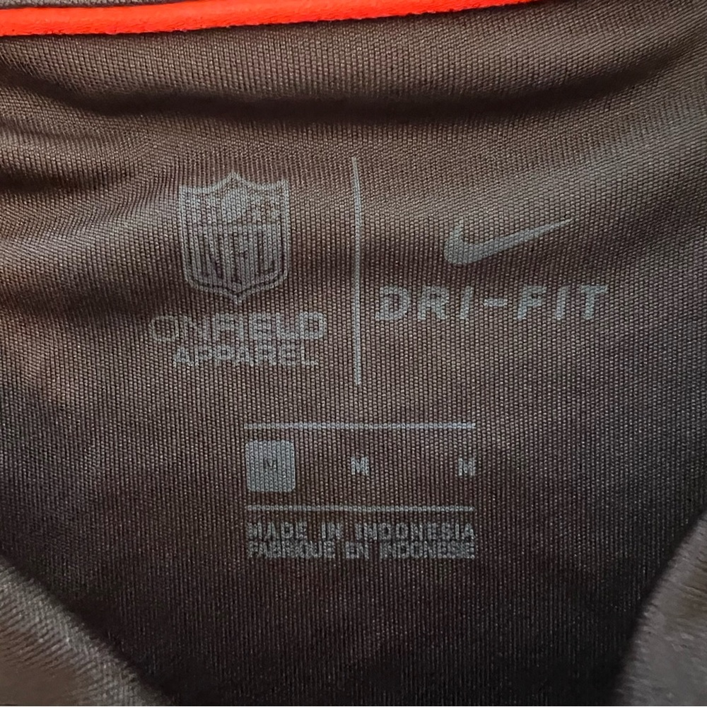 Cleveland Browns Dri-Fit Polo NFL On Field Shirt Brown Nike Mens M - Picture 6 of 10